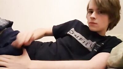 Masturbating Charmer - Cum Shots Handjob Solo