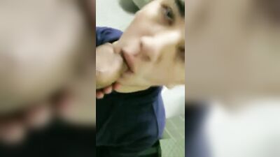 Asian Twink Boy Bathroom BJ: The Ultimate Gay Porn Experience!