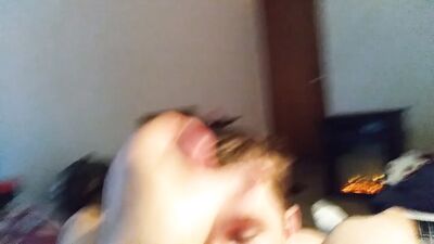 Tatted Daddy & Son Cock Sucking Adventure - Dad Tatted Twink