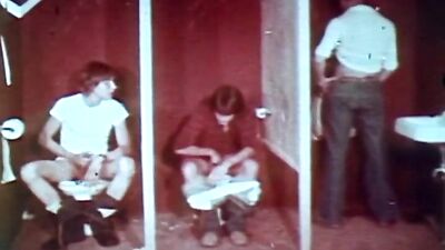 Vintage Bathroom Encounters: A Gay Porn Classic Revisited!