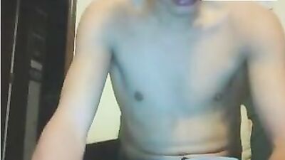 Black & White Teen Web-Cam Solo - Exposed Desires