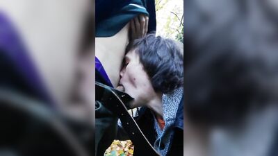 Cruising for Thick Dick - Hardcore Outdoor Blowjob