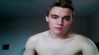 Blond Cumshot Webcam Boy - A Porn Video by Amateur Blond Boys