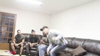 Cuffin Season - Episode 7 Uncensored: Dildo Riding Challenge!