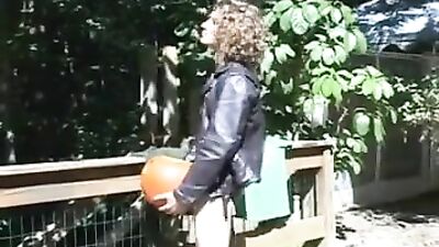 Outdoor Halloween Solo: Cum Shots and Handjobs in the Public!