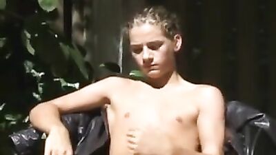 Outdoor Halloween Solo: Cum Shots and Handjobs in the Public!