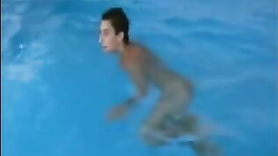 Gay Porn Orgy: Bareback Cum Shots in the Hot Tub