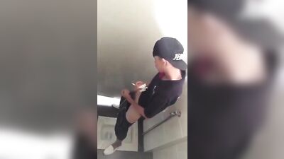 Toilet Cum: Public Amateur Outside Shots - An All-New Experience!