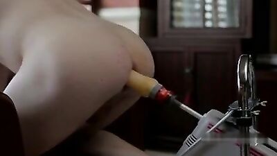 Cocky Anal Twinks Wild Fuck Party with Machine and JO!