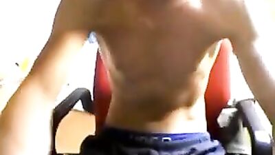 Two Workout Wankers - Straight Boys Web-Cam Solo Gay Porn