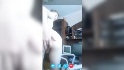 Skype Cumshots: Blond Boys Newest Video Adventure!