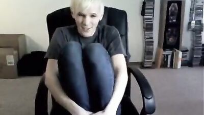 Matthew Lush Acting Shy About His Feet: The Barefoot Sissy King!