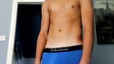 Shaved Boys Amateur Cum Shots: A Solo Journey