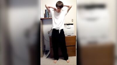 Young Jacks Raw Cocktail: Skinny Twink Cums Hard!