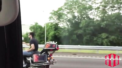 Redneck Muscle Men: Bareback Group Sex!