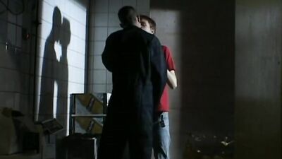 Gay Porn: Fuckers in Threesome Sucking and Cumming!