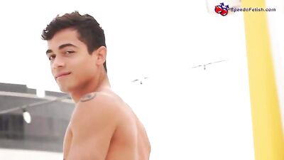 Watching Them Fuck - Latino Twosome Turned Threesome!