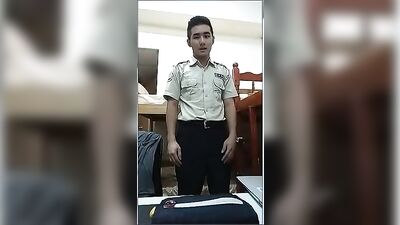 Chinese Web Cam Officer Cum Shots: A Hot Asian Solo!