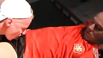 Threesome in Adidas - Action Packed!