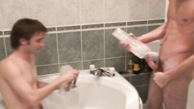 Jacking Off With Skinny Boys: Cum Shots and Big Cock Action