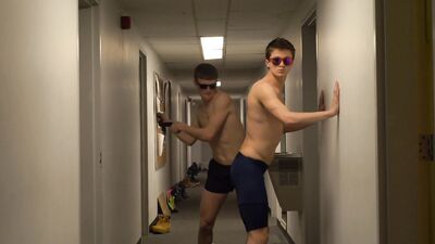 Gay College Twinks Goofing Off! - Fun Sexcapades