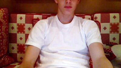 Throbbing Blond Boy Creams up in Gay Porn Action!