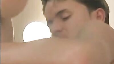 Horny Hotel Room Twinks: Hardcore Bareback Cum Shots Threesome