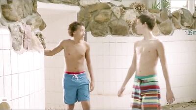 Gangbang on the Pool! - Sink or Swim Gay Porn Video