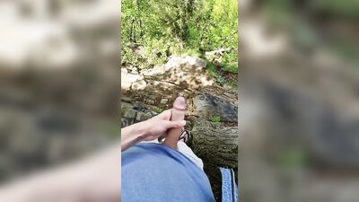 Cumming for Distance: Teen Boy Porn in Park!