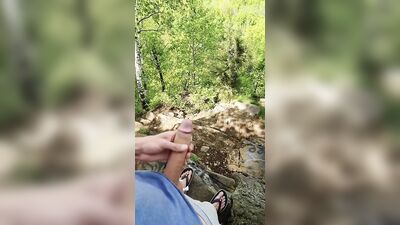 Cumming for Distance: Teen Boy Porn in Park!