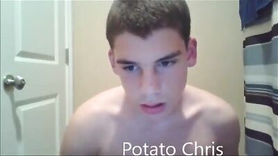 Chris In The Bathroom - Amateur Cum Shots And Handjobs