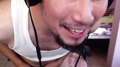 Dirty talking small dicked asian