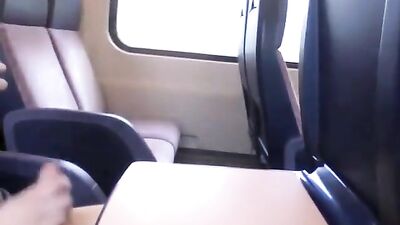 Train Jizz Fest - A Twinks Masturbation Adventure