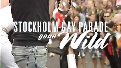 Wild Stockholm Parade: Action-packed Bareback Adventure!