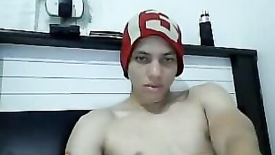 Cumming Hard! Amateur Webcam Boy NSC22