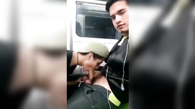 Subway Suck 28: Amateur Fetish Fun - A Gay Porn Adventure!
