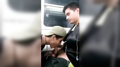 Subway Suck 28: Amateur Fetish Fun - A Gay Porn Adventure!