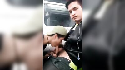 Subway Suck 28: Amateur Fetish Fun - A Gay Porn Adventure!