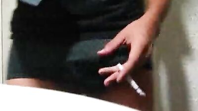 Alex in Bathroom - Web-Cam Adventures with a Handsome Straight Guy