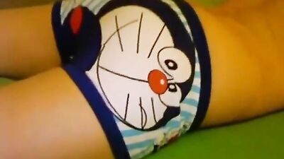 Doraemon Boxers Cum Fetish: Amateur Boy Fun