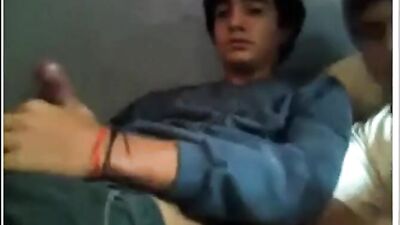 Gay Friends Wank Fest in Bed