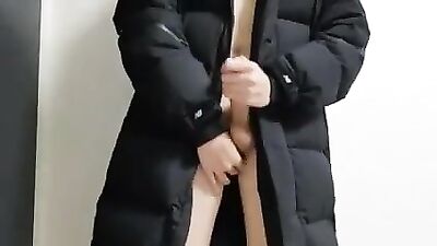 Asian Flash Wanker - Handjob Explosion!