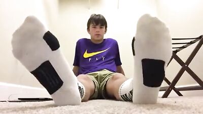 Neighbor Boy Crushes Your Face - Foot Fetish Stomps