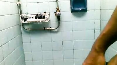 In shower