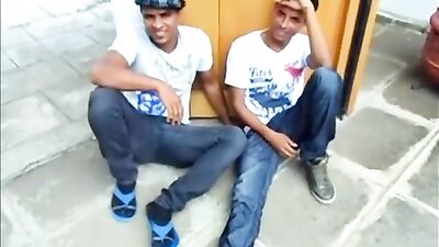 Dehors - First Gay Threesome Experience Experience the thrill of Dehors with a new twist! Watch three hot gay men explore their sexuality in this intense threesome scene.