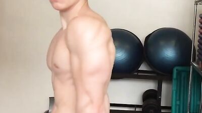 Young Muscle Flexers - A Short Clip to Heat Up Your Day!