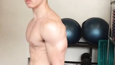 Young Muscle Flexers - A Short Clip to Heat Up Your Day!