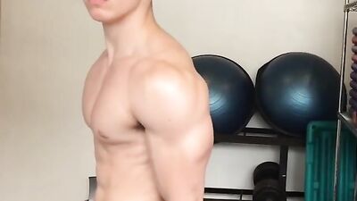 Young Muscle Flexers - A Short Clip to Heat Up Your Day!
