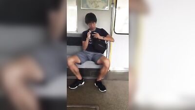 Asian Boy Public Boner Caught: Exposed Erections in the City