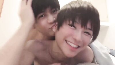 Young Lovers: An Amateur Asian Threesome